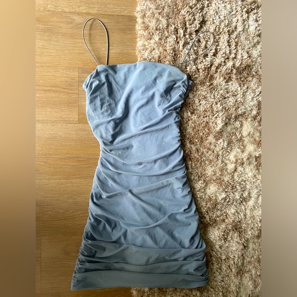Luvalot baby blue dress (Size 4) - Picture 1 of 4